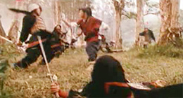 Andy Lau in the midst of a fight
